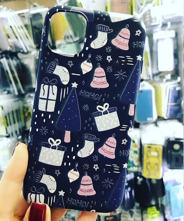 фото Чехол накладка для Xiaomi Redmi 9C Gresso Рождество 1 силикон синий