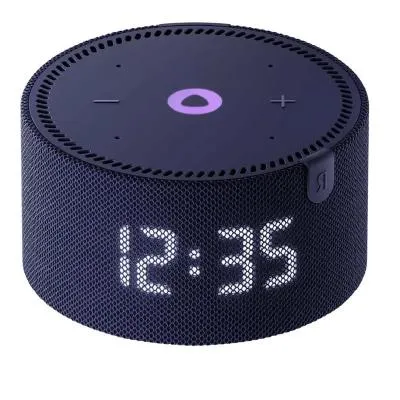 Умная колонка с Алисой Акустическая система Yandex Яндекс Станция Мини Плюс синяя с часами YNDX-00020B Умная колонка с Алисой Акустическая система Yandex Яндекс Станция Мини Плюс синяя с часами YNDX-00020B