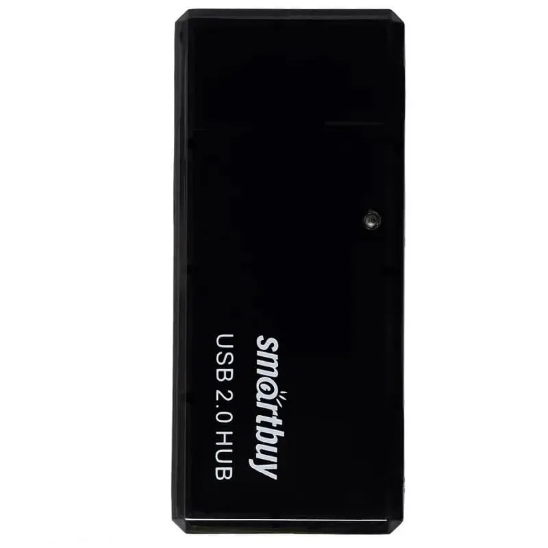 Разветвитель адаптер переходник USB HUB Хаб Smartbuy 6110 4 порта черный (SBHA-6110-К) Разветвитель адаптер переходник USB HUB Хаб Smartbuy 6110 4 порта черный (SBHA-6110-К)