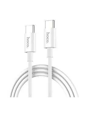 Кабель для зарядки Type-C to Type-C HOCO X23 3A 1м белый