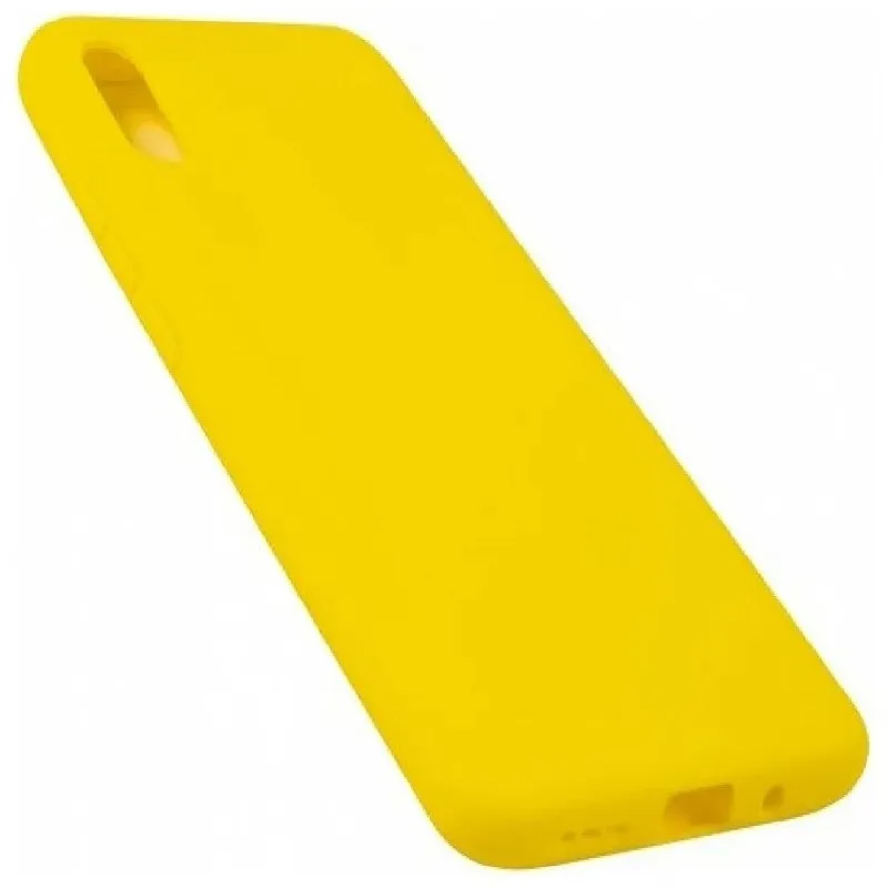 фото Чехол накладка для Xiaomi Redmi 9C Red Line Ultimate силикон желтая