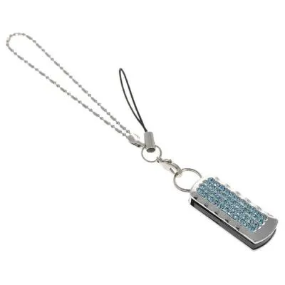 Флеш-накопитель QUMO Charm Series Ice Aquamarine голубой 8Gb