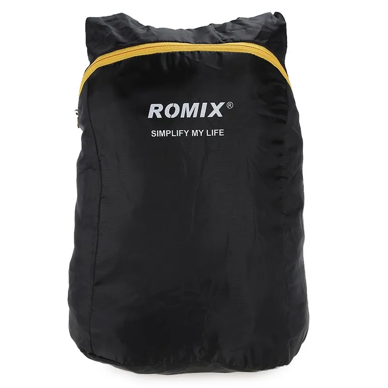 Рюкзак складной ROMIX RH30 черный Рюкзак складной ROMIX RH30 черный