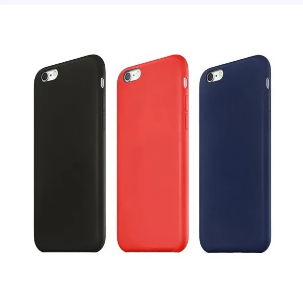 фото Чехол накладка для Xiaomi Redmi 6A Maverick Mat силикон матовый красный