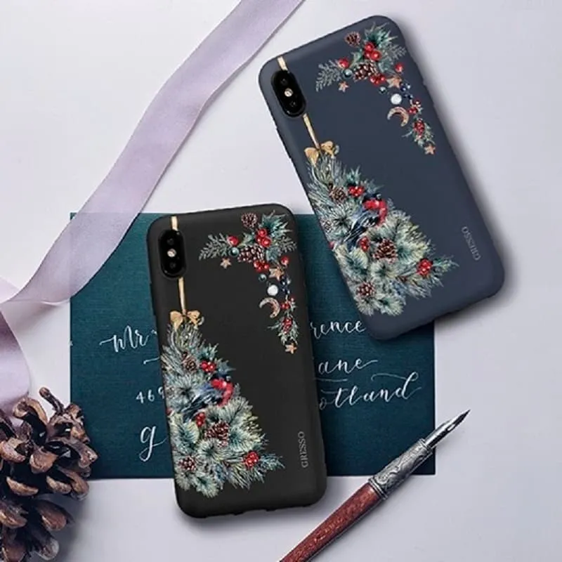 фото Чехол накладка для Xiaomi Redmi 9T Gresso Рождество 2 силикон черный