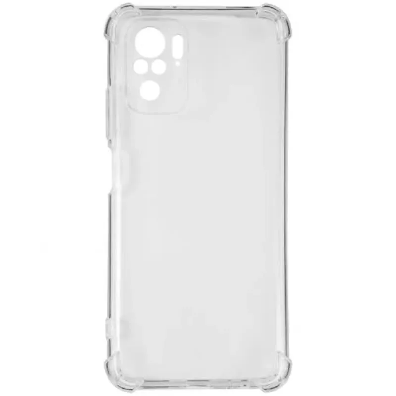 фото Чехол накладка для Xiaomi Redmi Note 10/Note 10S/Poco M5s Red Line iBox Crystal силикон с усиленными углами прозрачный