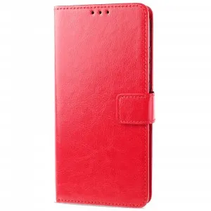 Изображение Чехол-книжка для Realme C11 2021 Red Line с застежкой на магнитах красный фото Чехол-книжка для Realme C11 2021 Red Line с застежкой на магнитах красный
