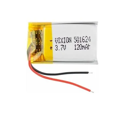Аккумуляторы для кейса корпуса  VIXION 501624 3,7М 120mAh