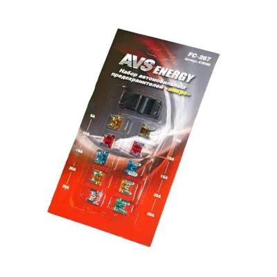 Набор предохранителей AVS FC-267 микро в блистере 