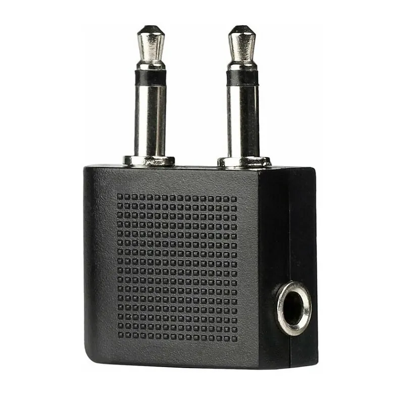 Аудио адаптер переходник для наушников в самолет Smartbuy A209 Jack 3.5мм (F)-2x3.5мм (M) Аудио адаптер переходник для наушников в самолет Smartbuy A209 Jack 3.5мм (F)-2x3.5мм (M)