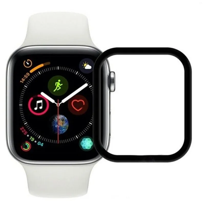 фото Защитное стекло для Apple Watch 41mm xomobile FP1 3D HD soft черное