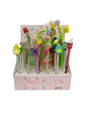 Ручка гелевая BIBO космос, пластик 0,5mm черные чернила