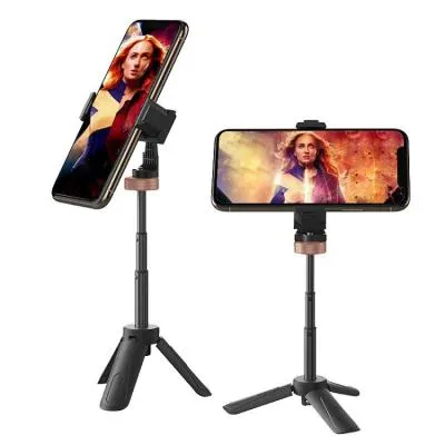 Штатив трипод Rkse RK-L13 черный с розовой вставкой