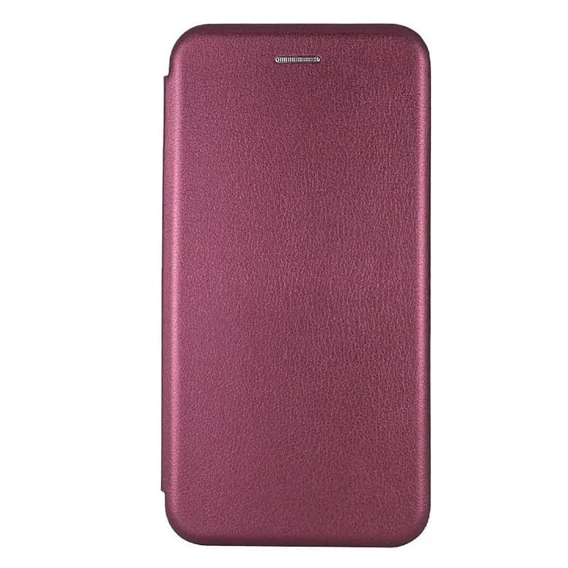 фото Чехол-книжка для Xiaomi Poco C40 Fashion Case бордовый