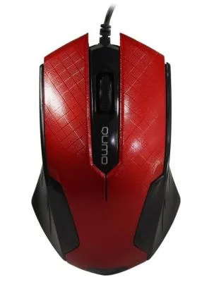 Мышь проводная Qumo Office M14 красная