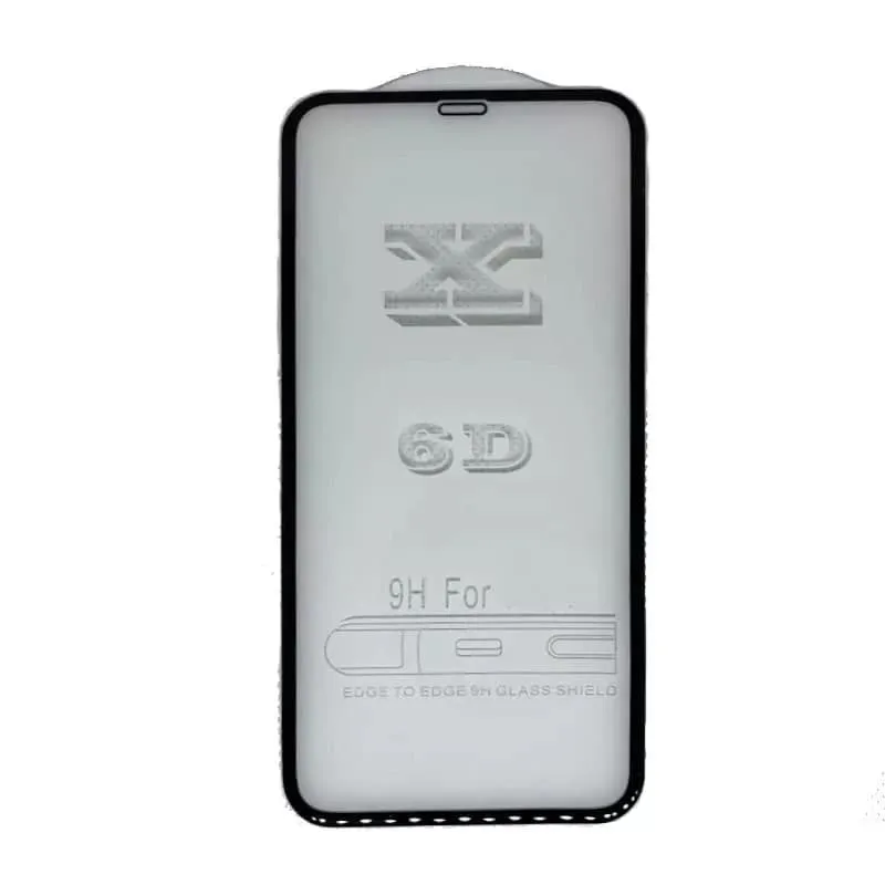 фото Защитное стекло для iphone 11 Pro/X/XS (5.8) Lanxiu 6D черное