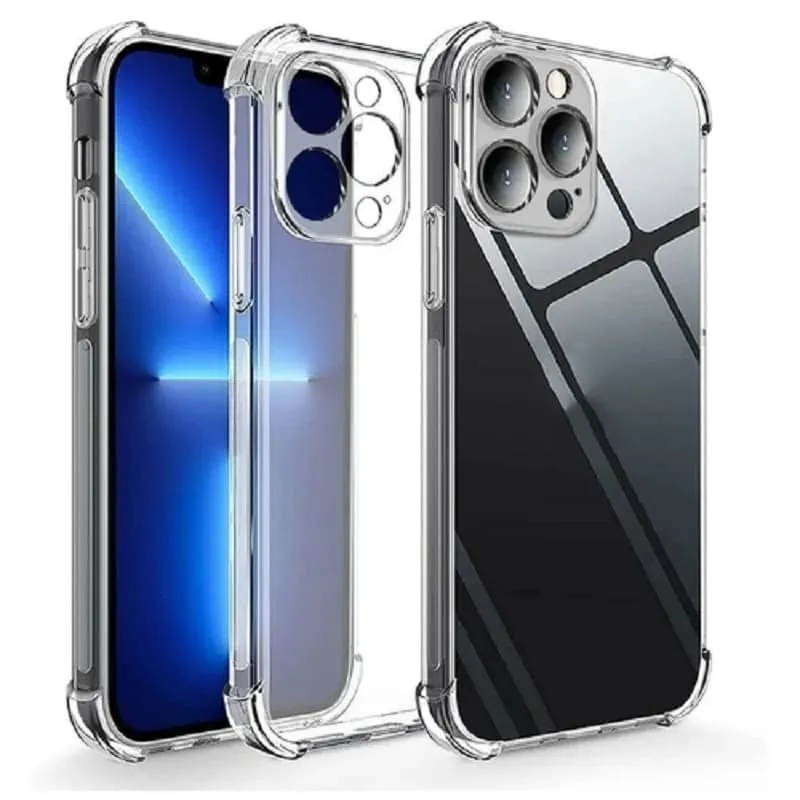 Изображение Чехол накладка для iphone 16 Pro Max (6.9) с защищенными углами прозрачная фото Чехол накладка для iphone 16 Pro Max (6.9) с защищенными углами прозрачная