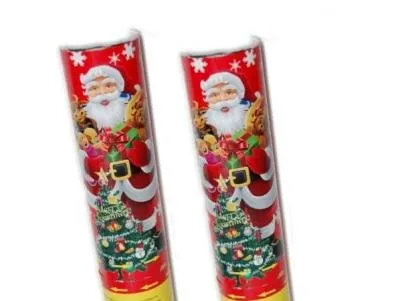 Хлопушка с конфетти С Новым Годом 11см