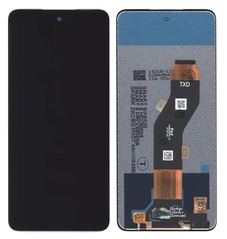 Дисплей для Tecno Spark 20 (G) + тачскрин черный o Дисплей для Tecno Spark 20 (G) + тачскрин черный o