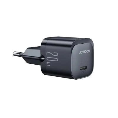 Сетевое зарядное устройство Адаптер Блок питания Joyroom JR-TCF02 Mini PD 20W 3.0 Type-C USB-C черное