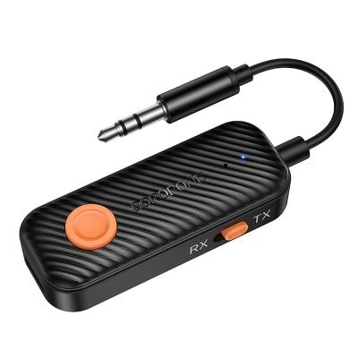 Блютуз aux FM трансмиттер bluetooth адаптер ресивер Borofone BC62 черный