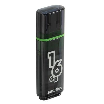 Флеш-накопитель Smartbuy Glossy черная 16Gb