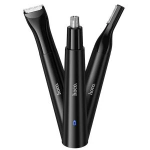 Триммер для носа ушей бровей бакенбард Hoco HP37 320mAh черный