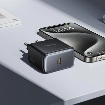 Сетевое зарядное устройство Адаптер Блок питания HOCO C159A PD 65W Type-C USB-C черное