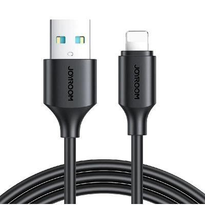Кабель для зарядки iphone Lightning Joyroom S-UL012A9 2.4A 25см черный