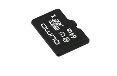 Карта памяти QUMO MicroSDXC Class 10 UHS-1 3.0 90MB/s 64Gb без адаптера