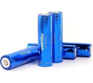 Аккумулятор Smartbuy литиевая LI18650 3000mAh высокотоковый 3.7V (SBBR-18650-1S3000)