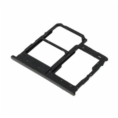 Держатель сим для Samsung A01/A013 черный
