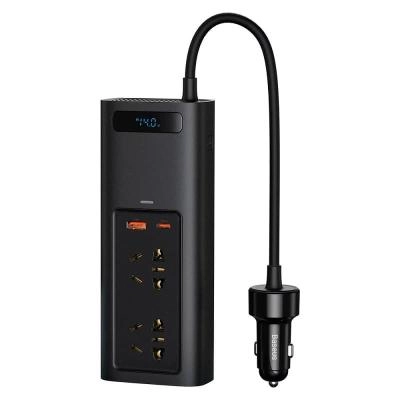 Автомобильный инвертор Baseus Power Inverter 150W 220V CN/EU черный CRNBQ-A01