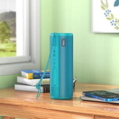 Колонка портативная  BT v5.0  1200mAh BT, FM, TF, USB, AUX  с фонариком
