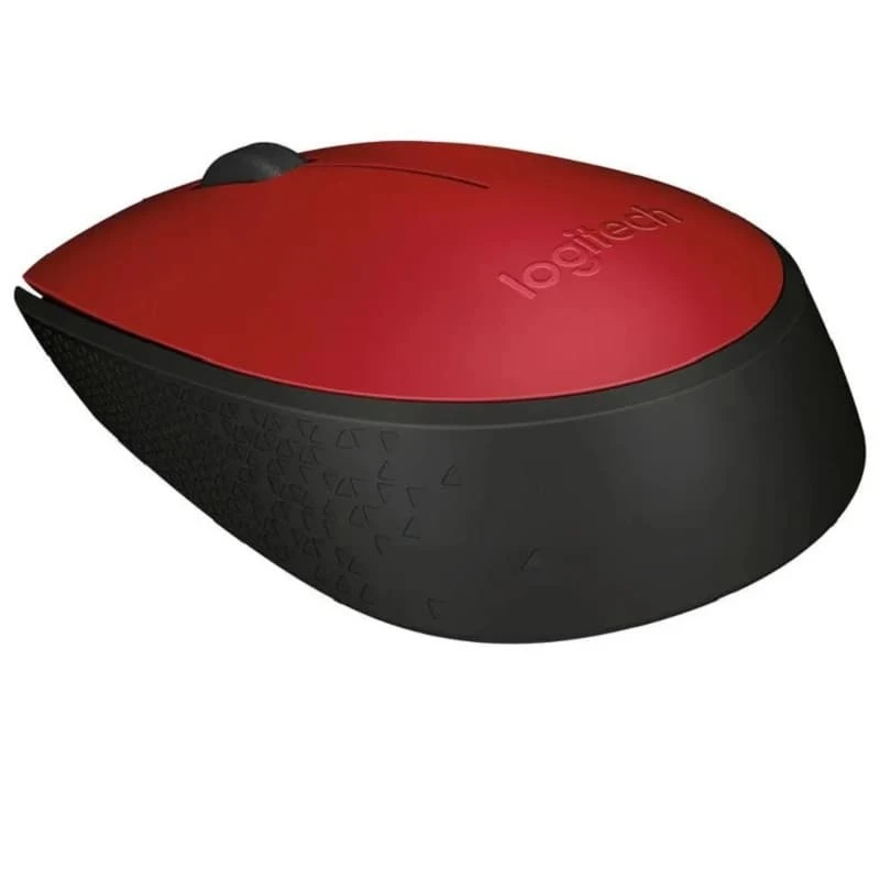 Мышь беспроводная Logitech M170 1000dpi красная