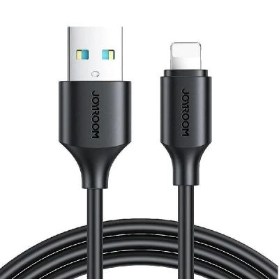 Кабель для зарядки iphone Lightning Joyroom S-UL012A9 2.4A 1м черный