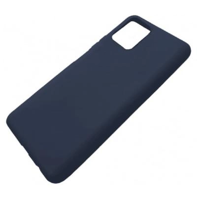Чехол накладка для Realme 8/8 Pro Gresso Меридиан силикон темно-синий