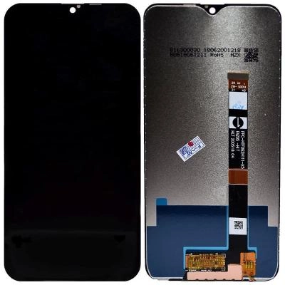 Дисплей для Realme A12/Oppo A5S + тачскрин черный