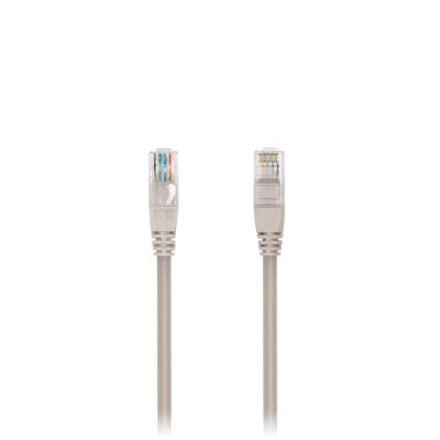Кабель для интернета Патч-корд UTP литой Smartbuy RJ45, CAT.5e, 3м серый (K-0930-100)