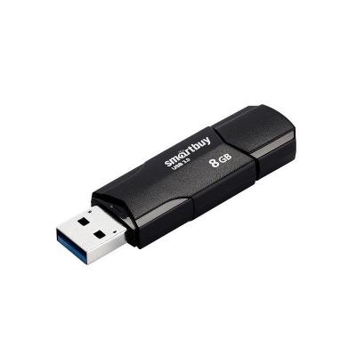 Флеш-накопитель Smartbuy Clue черная 8Gb