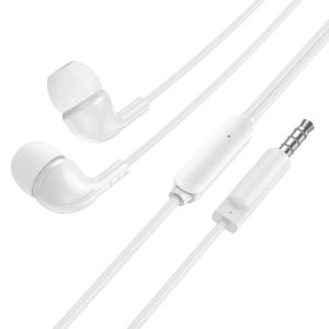 Наушники проводные Borofone BM83 с микрофоном Jack 3.5mm 1.2 м белые