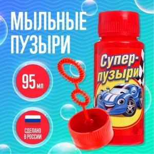 Мыльные пузыри супертачки 95мл арт 4721259