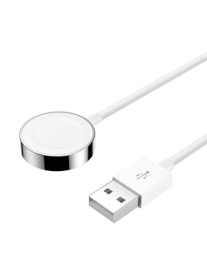 Магнитное зарядное устройство кабель для часов Apple Watch Joyroom S-IW001S в USB-A 1.2м белое