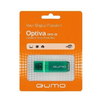 Флеш-накопитель QUMO Optiva 01 зеленый 16Gb