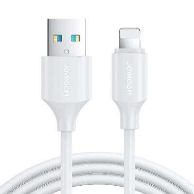 Кабель для зарядки iphone Lightning Joyroom S-UL012A9 2.4A 2м белый
