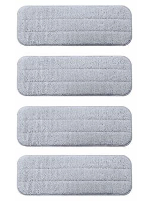 Сменная насадка для швабры Deerma TB500 Water Spray Mop Cleaning Cloth TB02 355x120мм серая 1шт