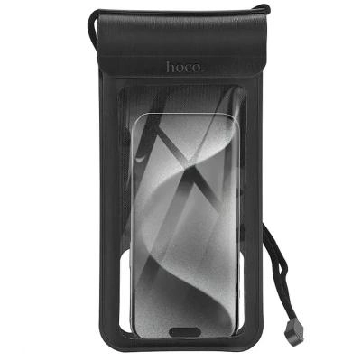 Чехол водонепроницаемый Hoco HX50 296x120x0.7mm IPX8 черный 