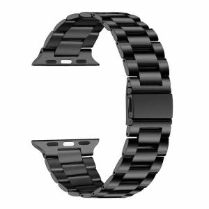 Ремешок для Apple Watch 42/44/45/49mm стальной черный