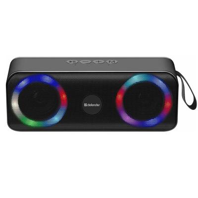 Колонка блютуз DEFENDER Q1 10Вт Light/FM/microSD/USB/AUX с подсветкой 1200mAh Колонка блютуз DEFENDER Q1 10Вт Light/FM/microSD/USB/AUX с подсветкой 1200mAh