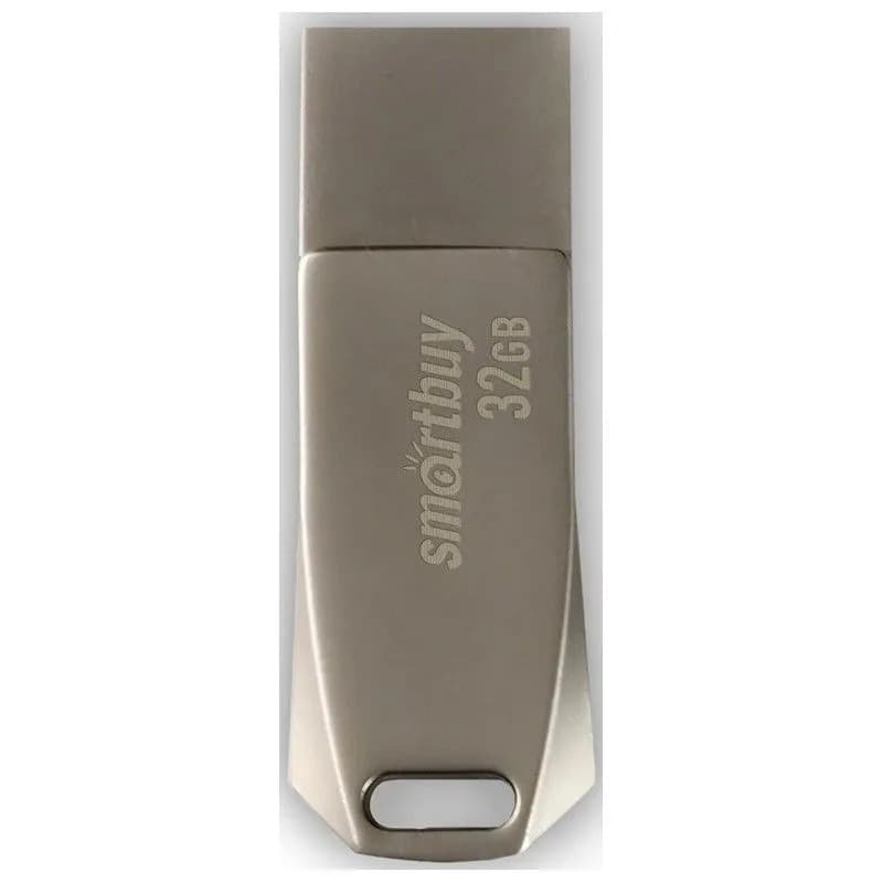 Изображение Флеш-накопитель Smartbuy MC35 Metal Dual Type-C/Type-A серебро 32Gb 